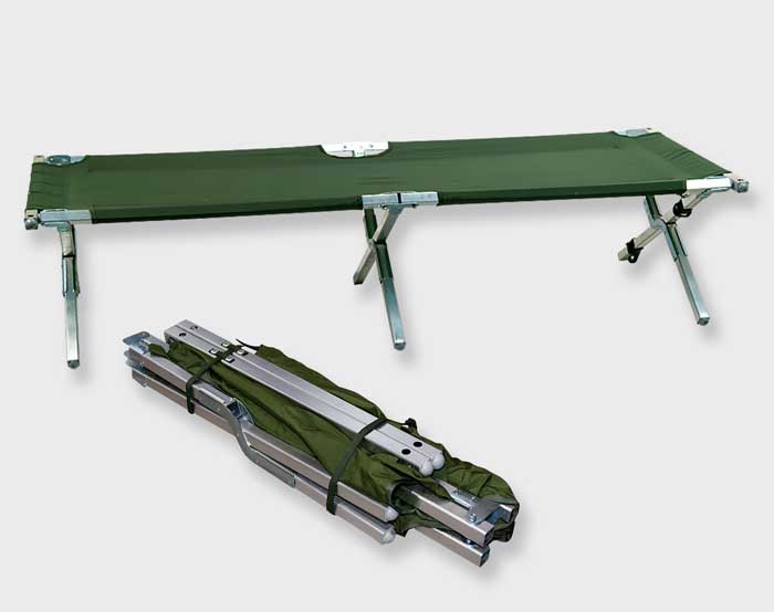 08-1345 GI MILITARY ALUMINUM COT