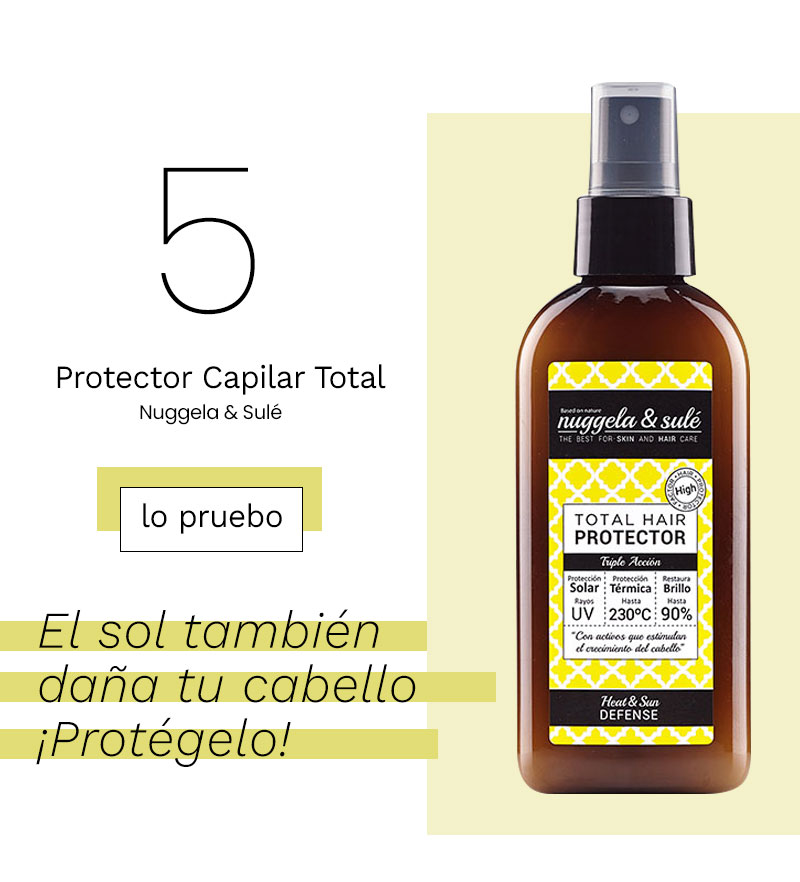 Protector Capilar Total Nuggela Sul TOTAL HAIR PROTECTOR Tiplo Aeciin Heat Sun DEFENSE 