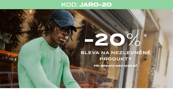 20% sleva na nezlevněné produkty při nákupu nad 1200 Kč!