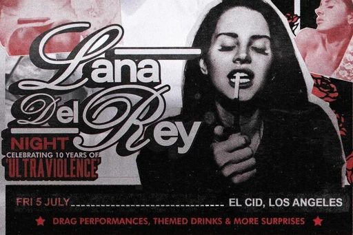 Sing your aching heart out at a special Lana Del Rey anniversary event!
If California sad girl is your vibe, head to this special 10 year anniversary party honoring Lana’s fan-favorite album, ‘Ultraviolence’.
Dress in your best and get ready for custom cocktails and performances from favorite local drag queens at Lana Del Rey Night – 10 Years of Ultraviolence.
🗓️When: Friday, Jul 5, 10:00 PM