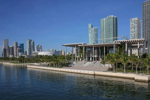 Peep modern works at Pérez Art Museum Miami
With a collection of works from such artists as Robert Rauschenberg, James Rosenquist, Frank Stella and Ana Mendieta, not to mention some high-caliber traveling exhibitions, this relatively young museum (formerly Miami Art Museum) is worth a visit.
Why go? Family-friendly interactive programs bring art home: during free Second Saturday (of the month) programs, museum teachers lead families in hands-on activities inspired by the works on display.Peep modern works at Pérez Art Museum Miami