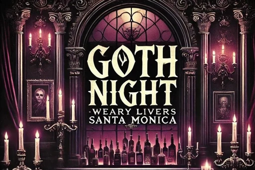 Embrace the dark side and join us for Goth Night at Weary Livers! 🕸️🖤
Dress in your best goth attire and enjoy a night of music, drinks, and mingling with fellow goth enthusiasts.
🗓️ Date: Friday, July 26th
⏰ Time: 7-10PM
🔞 Age: 21+