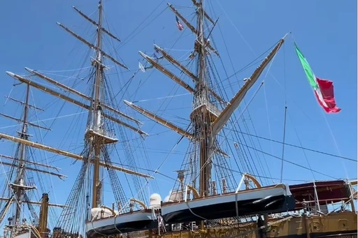 Visit Italy in Los Angeles! 🇮🇹
From now until July 8th Vespucci is docked at the San Pedro Harbor! Come visit Italy while in Los Angeles! The Amerigo Vespucci Ship and the Villaggio Italia are on their world tour! 🌎
Built in 1930, the Amerigo Vespucci is a historic Italian navy training ship, often referred to as the “most beautiful ship in the world” 🗺️
Los Angeles is the first to include the Villagio Italia. After Los Angeles, the Vespucci and Villaggio Italia will visit Tokyo, Japan (Aug. 25-30) Darwin, Australia (October 4-7) Singapore (October 24-28) Mumbai, India (November 28-December 2) Abu Dhabi UAE (December 17-19) Doha, Qatar (December 22-25) and Jeddah, Saudi Arabia (January 20-24) ✨
Enjoy the day with a tour of this beautiful ship, walk through the Expo Pavillion to see some unique products created in Italy, head to the Immersive Hall to experience Italy through immersive art and finish off the day with a tasty lunch at Ristorante Italia! 🇮🇹
