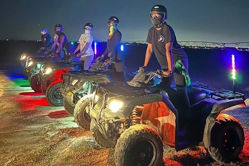 Best Night ATV Tour in Miami!
Uncover the Night’s Secrets on a 45-Minute ATV Adventure! Redland ATV Tour’s Night Tour invites you to explore Miami’s backcountry under the cloak of night. Embark on a journey during the early hours of the night lit by stars and your ATV’s headlights, through trails alive with nocturnal wonders. Come along and discover an intimate glimpse into the magic of the night and let the moonlight guide your adventure. Experience the thrill of the ride and discover the enchanting secrets of Miami after dark with the expert guides that will take you.
Don't miss out on this mesmerizing experience that will fill your visit with awe and excitement!
🌙 A unique 45-minute night tour, offering an intimate glimpse into the nocturnal life of Miami’s countryside
🕖 Available from 7pm to 9pm, perfect for experiencing the magic of the night
🔦 Navigate safely on high-quality, well-lit ATVs with our expert guides
💑 A mesmerizing experience for couples, groups, or anyone looking to add a touch of adventure to their night
🌌 Let the moonlight guide your adventure as you discover the enchanting secrets of Miami after dark
General Info
📅 Date: Select your date directly in the ticket selector (arrive 20 minutes early to the time selected on the day of your tour)
⏳ Duration: 60 minutes
👤 Age Requirement: 18+ with valid ID