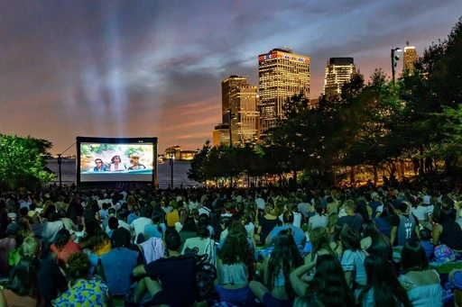 Movies With A View in Brooklyn Bridge Park
One of our favorite free outdoor movie series starts back up this week in Brooklyn Bridge Park, Movies with a View is here in collaboration with Pluto TV. The first screening of the year will happen on Thursday the 11th with Past Lives, continuing on Thursdays throughout July and August.