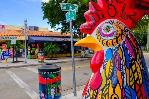 Thing to do in Miami: The Calle Ocho Experience.
A private tour around Little Havana with Cuban food, Cuban ice cream, Cuban cigars and even a cafecito-making lesson? That’s about as Miami as it gets.
The Calle Ocho Experience reveals the neighborhood’s authentic side, highlighting local favorites and the flavors of Cuba. Soak up some sun in Domino Park, explore the Latin Walk of Fame and more during this vibrant, all-ages tour that includes coffee, a light lunch and tons of fascinating Miami history.