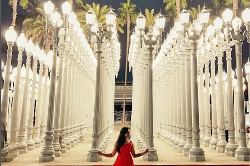 Immerse yourself in a symphony of lights and creativity at LACMA's Urban Light exhibit!
It's an urban masterpiece like no other 💡✨