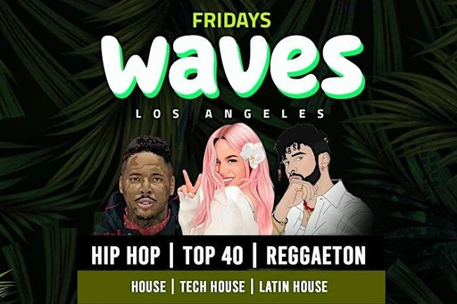 Waves is back at Harbor House DTLA!
Enjoy a night at a rooftop club overlooking the historic 110 freeway and city lights of DTLA