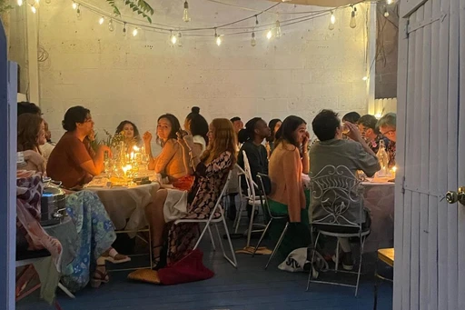 Prima Brooklyn Wine Bar: coffee and wine in Clinton Hill
And the people who make Prima! Our weird and wonderful little café wine bar first date solo date group date chess knit natural dye poetry reading chef pop up Caribbean lively leaky wholesome wild whirlwind of a place.
