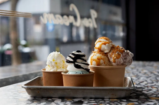 Cool off with ice cream at Caffe Pannaās new Brooklyn location!
Caffe Panna has officially opened its first Brooklyn location!
The new location in Greenpoint spans 4,700 square feet with both indoor and outdoor seating. Customers can get excited for the new menu item, granitas, only available at the Brooklyn shop.
