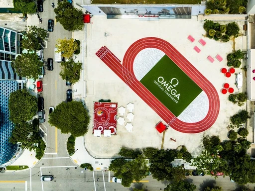 An Olympic-Themed Playground Has Popped Up In Miami Design District For Competitive Fun
Grab your running shoes! An Olympic-themed playground is taking over Miami Design District’s Jungle Plaza, marking an exciting few weeks ahead for sports enthusiasts.
An interactive running track complete with starting blocks and a photofinisher camera, along with five table tennis tables and a playground for the littlest of aspiring Olympians.
Throughout the weeks-long takeover, a French café and bakery concept will be on hand to provide refreshments and sweet treats to visitors. A massive mural will also serve as the backdrop of the courtyard, displaying Bebe Vio, four-time Paralympic medal winner in Fencing.
📅 When: July 26 through August 11