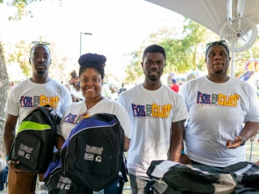 10th Annual Back to School Festival
Oak Cliff is celebrating its 10th Annual Back to School Festival on Saturday, August 10, at 9 AM.
As a cultural, yearly milestone, this Back to School Festival aims to provide at least 4,000 students with much-needed school supplies while celebrating the organization’s over ten years of serving Oak Cliff families!