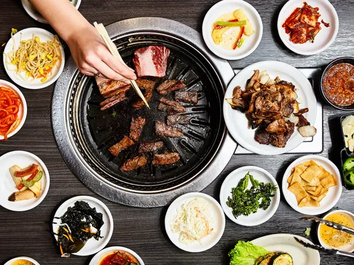 Best Dallas Korean food: Koryo Korean BBQ
Keeping its hard-won charm after a glam redesign, Koryo lets you choose your own adventure: go for a grill-it barbecue extravaganza, including meats dry-aged on-site, or keep it conventional with comforting winter soups and excellent hot stone bibimbap.
The banchan are some of the best and most numerous in Dallas.