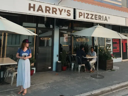 Harry’s Pizzeria
Design District
James Beard Award-winning chef Michael Schwartz slings pizza from Harry's locations in Coconut Grove and South Beach. A wood-burning oven puts out thin-crust pizzas using fresh dough and wheat flour (though a gluten-free option is also available). Go to town on the rock shrimp pizza with grilled lemon, buttery Manchego, scallions and ribbons of cilantro or a totally unique creation of roasted eggplant and harissa with a ribbon of sesame seeds along the crust.
Time Out tip: The meatballs are a must-order side, along with the polenta fries with spicy ketchup.
