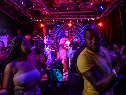 Shrine Bar
Harlem
A few of Harlem’s storied jazz spots are still around, but there are also some exciting spaces in the neighborhood where new artists are keeping the genre interesting. At the Shrine, you can listen to jazz and funk in a vibey purple room almost every night, and most of it is more danceable than the stuff at your dad’s favorite jazz club. This is a low-key spot where you’ll discover stray records in the crevices and mingle with a fun, younger crowd.