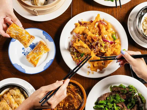 🥟✨HIDDEN GEM✨🥟
Bushi Bushi Dim Sum a locally owned and operated gem is perfect for classic dim sum and Chinese food, all made from scratch. The atmosphere is casual yet elegant. What’s unique is the minimal interaction with staff—you order via a QR code, and a little robot delivers your food and drinks. And if you come here, you absolutely must try the orange chicken! It’s hands down one of the best in Dallas, with the perfect balance of crispiness and juiciness.
POPULAR ON THE MENU:
🥟 Soup Dumplings with Crab Meat
🧡 Orange Chicken (the best I’ve tried in DFW)
🍜 Chicken Pan-Fried Udon with Black Pepper
🍝 Stir Fried Rice Noodles