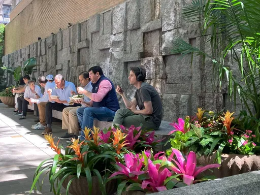 Hidden gem in Midtown: Greenacre Park!
A place for the general public to gain special repose from the increasing city experience of noise, concrete and humdrum.
~ Park designer Hideo Sasaki
It's a picture-perfect day. Come on over and enjoy the park.🌞🌸