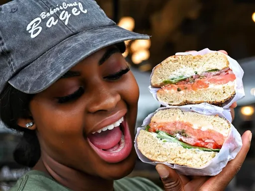 Ess-a-Bagel has been a Manhattan staple since 1976, and local love for the family-owned business radiates throughout all of the five boroughs.
Now, its expertly rolled, boiled and baked beauties are available right here in Brooklyn. Choose your own adventure with a doughy, fluffy everything, pumpernickel or cinnamon raisin bagel, and schmear it with all manner of decadent cream cheese options. Or, leave it to the experts and choose a sandwich from their curated menu of NYC faves.