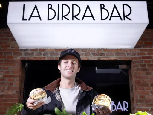 Wynwood is known for its awesome street art and nightlife.
After bar hopping around the neighborhood, pop into La Birra Bar for one of the tastiest burgers in town...