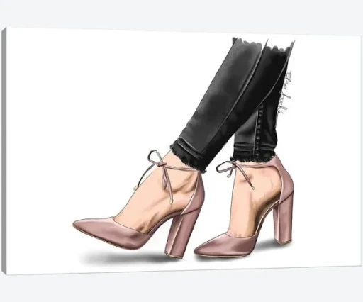A genuine thought is to put on my high heels 👠
