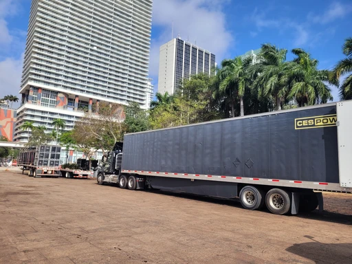 I work truck at Bayfront park, Miami. FL