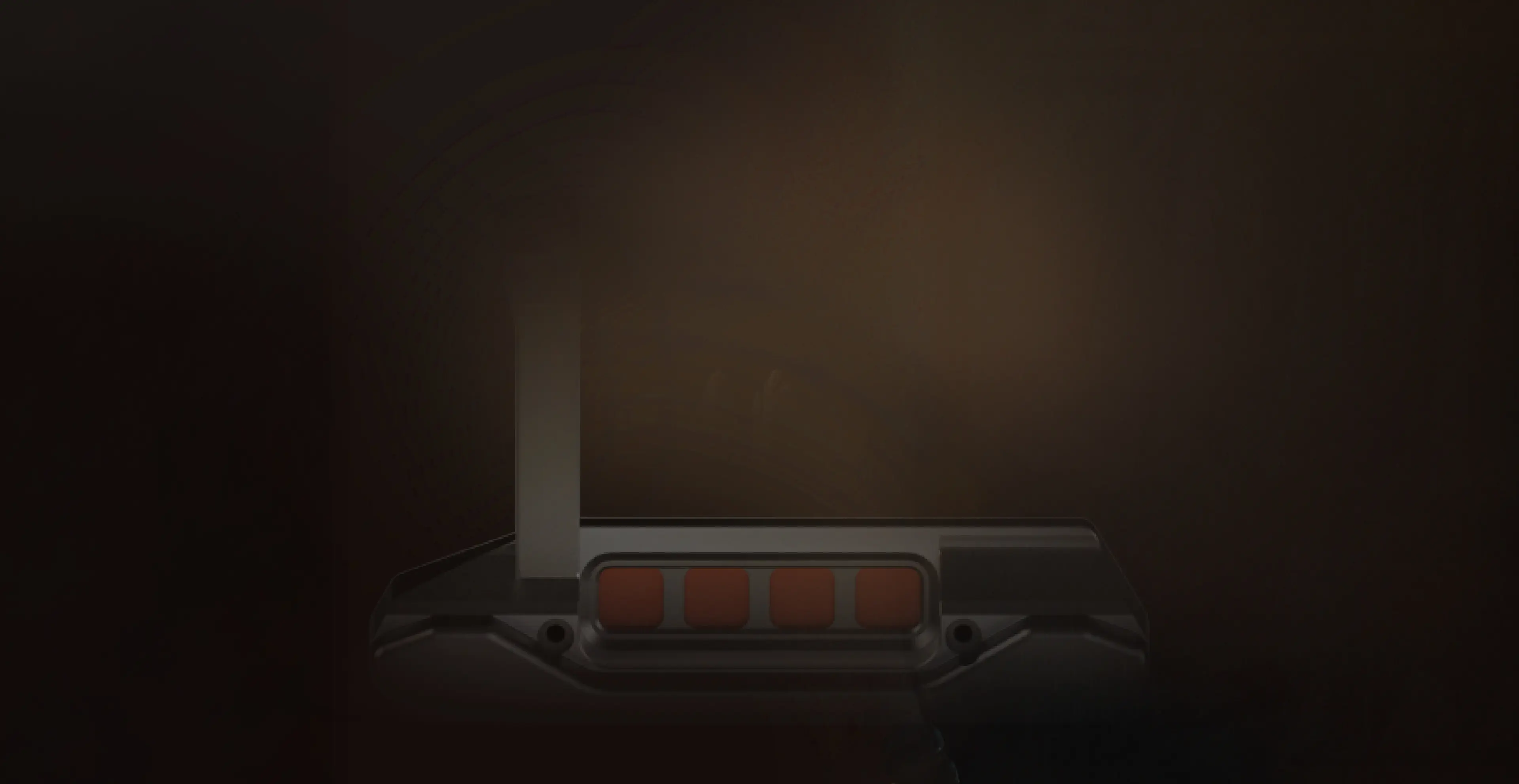 Putter with Face Insert Teaser, brown.