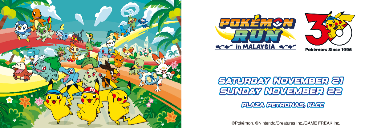 Pokémon RUN 30 Malaysia and Kuala Lumpur Edition