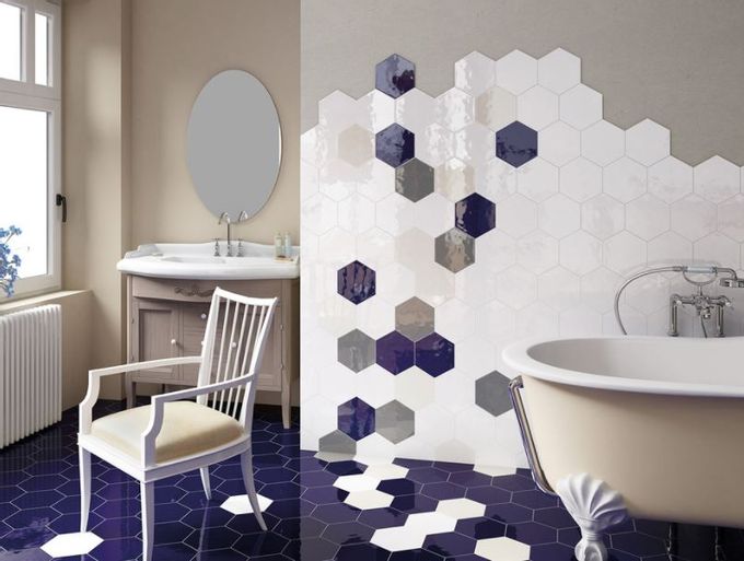 Bathroom tile layout: 6 really simple and effective ideas