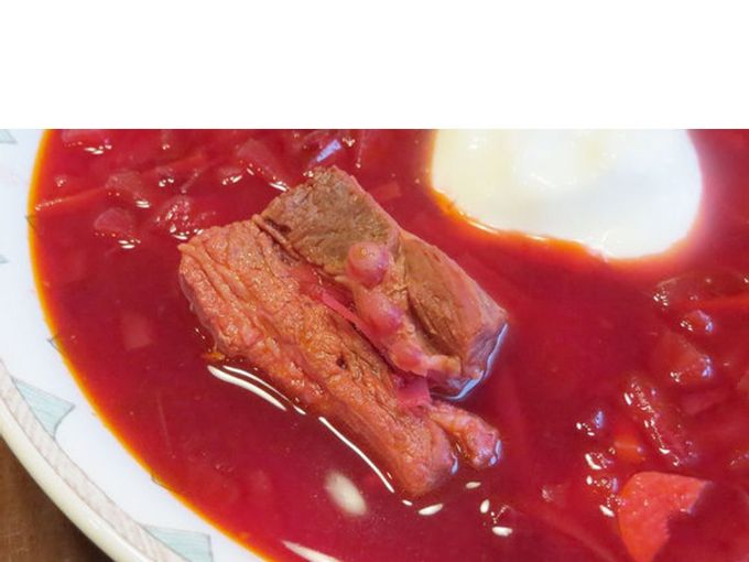 Borscht with ribs - a step by step recipe with a photo