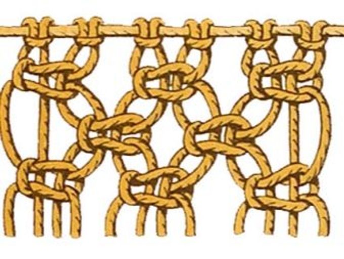 Types of macrame knots