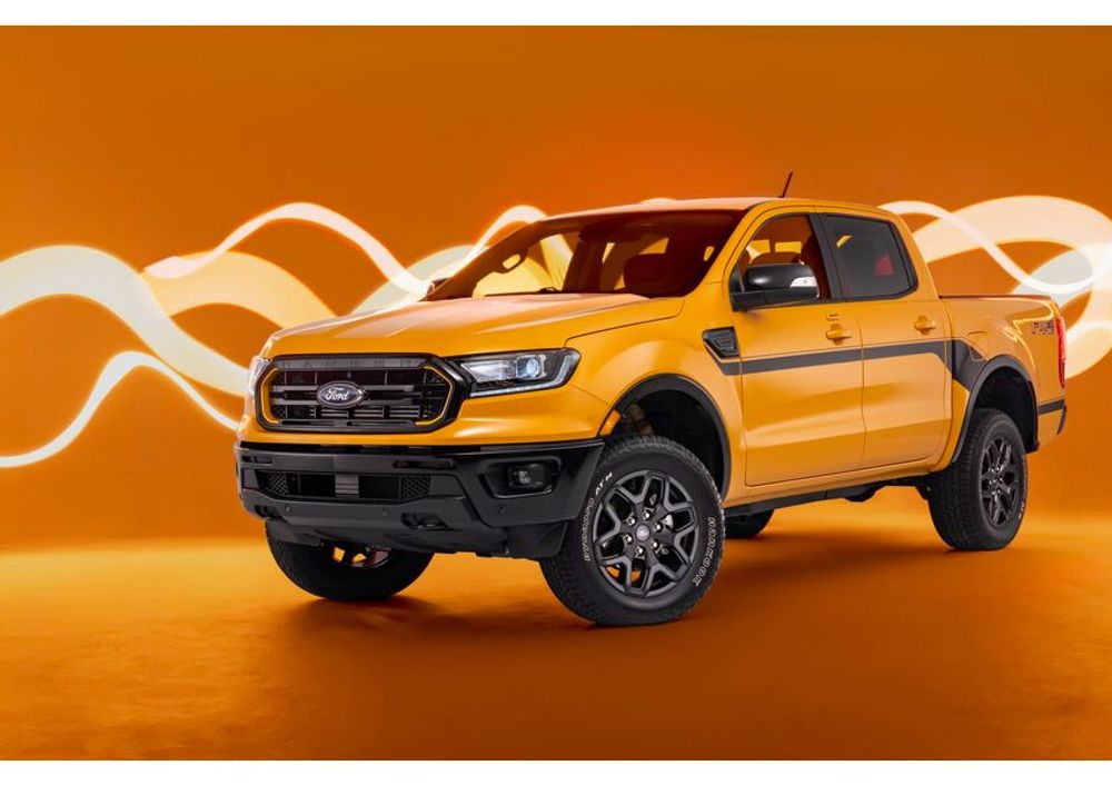 Ford добавляет всплеск цвета своему 2022 Ranger с пакетом ретро-внешнего вида