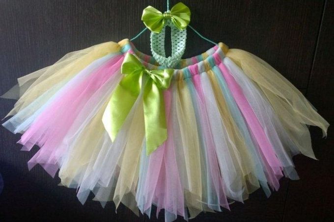 DIY varrat nélküli tüll szoknya