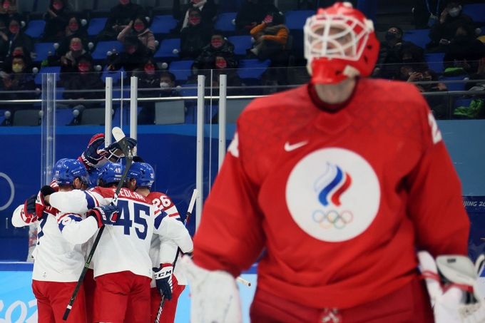 Rusko - ČR - 5:6 OT - video, branky, recenze zápasu mužského hokejového turnaje zimních olympijských her - 2022 v Pekingu