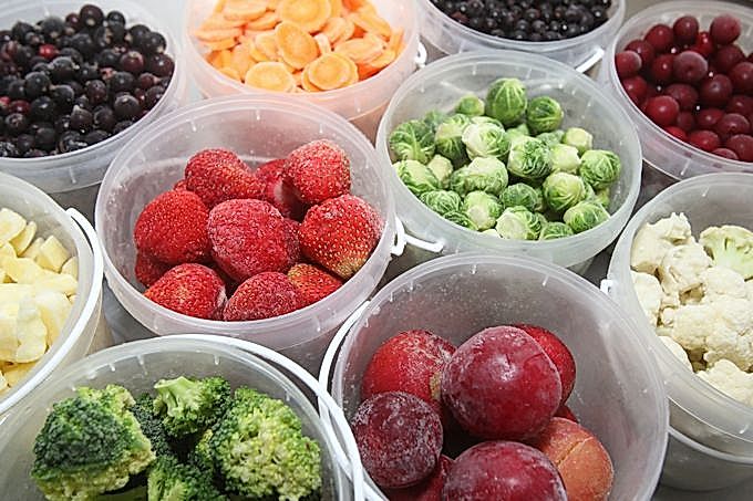 7 Regeln zum Einfrieren von Gemüse und Obst