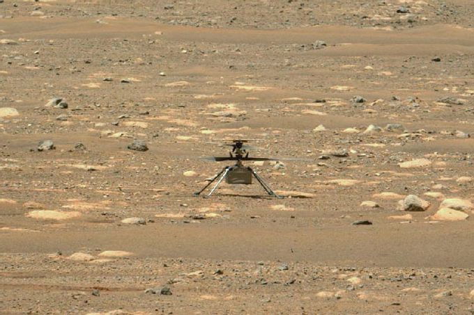 Mars helicopter passes high speed blade spin test