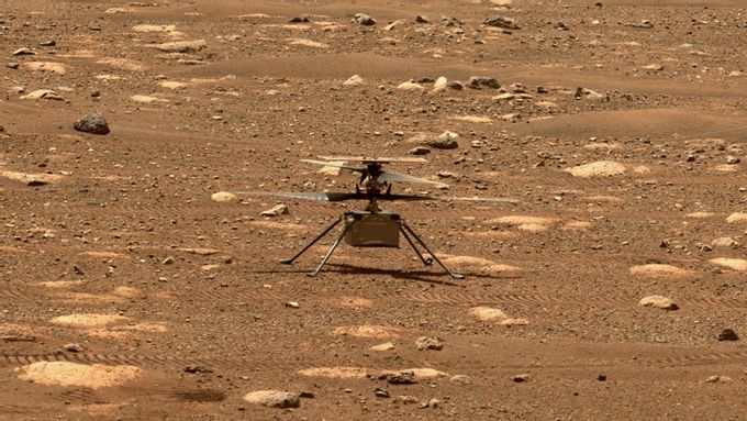Mars helicopter passes high speed blade spin test