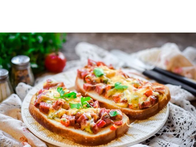 Delicious hot sandwiches in the oven - step by step recipes with photos