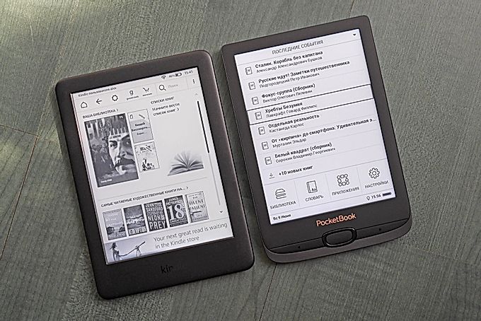 Recenzja porównawcza Amazon Kindle 9 (Kindle 2019) i PocketBook 616: bitwa o e-booki