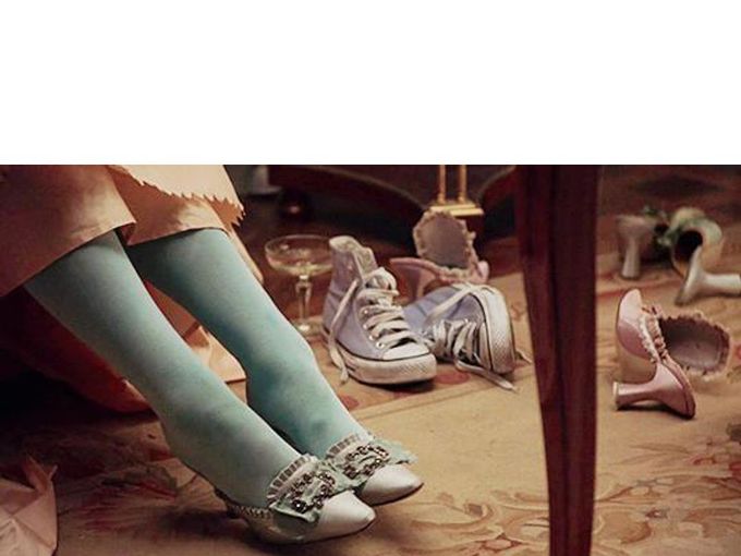 Marie Antoinette's sneakers: how deliberate 