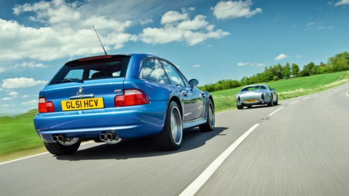 BMW M Coupe v TVR Tuscan