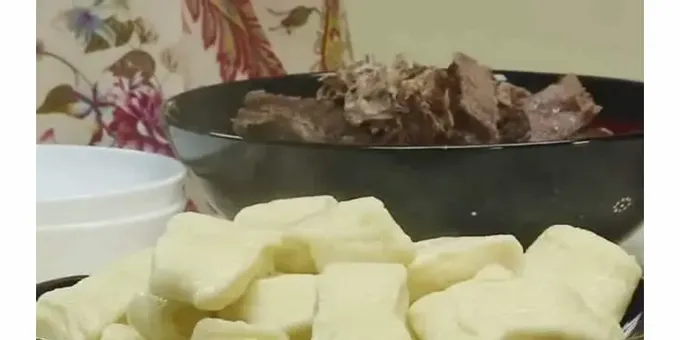 See how to properly serve Avar khinkal.