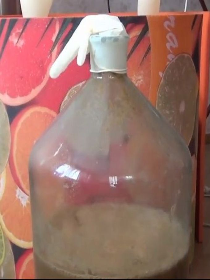  a bottle of juice