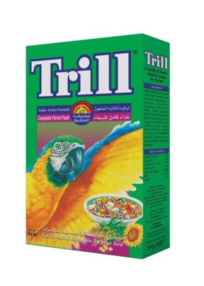 Food for parrots: types and features of selection