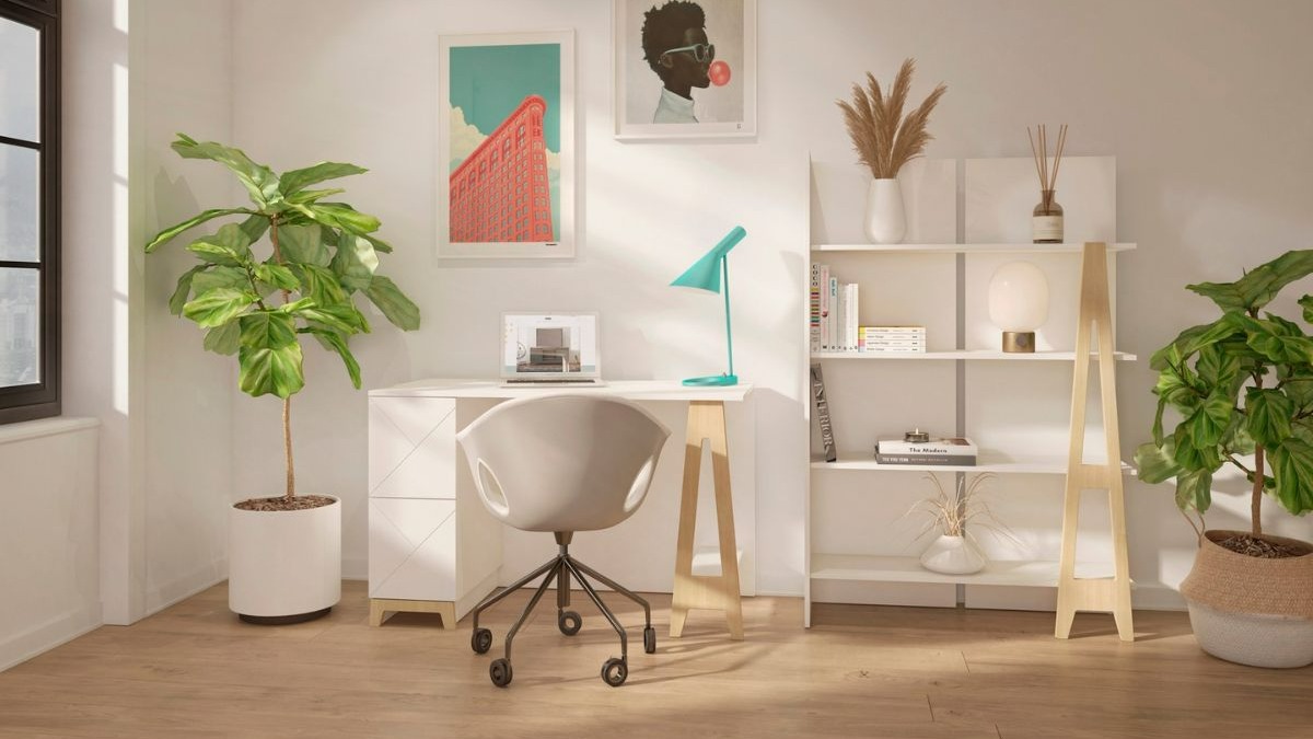 Nexera Atypik Bookcase