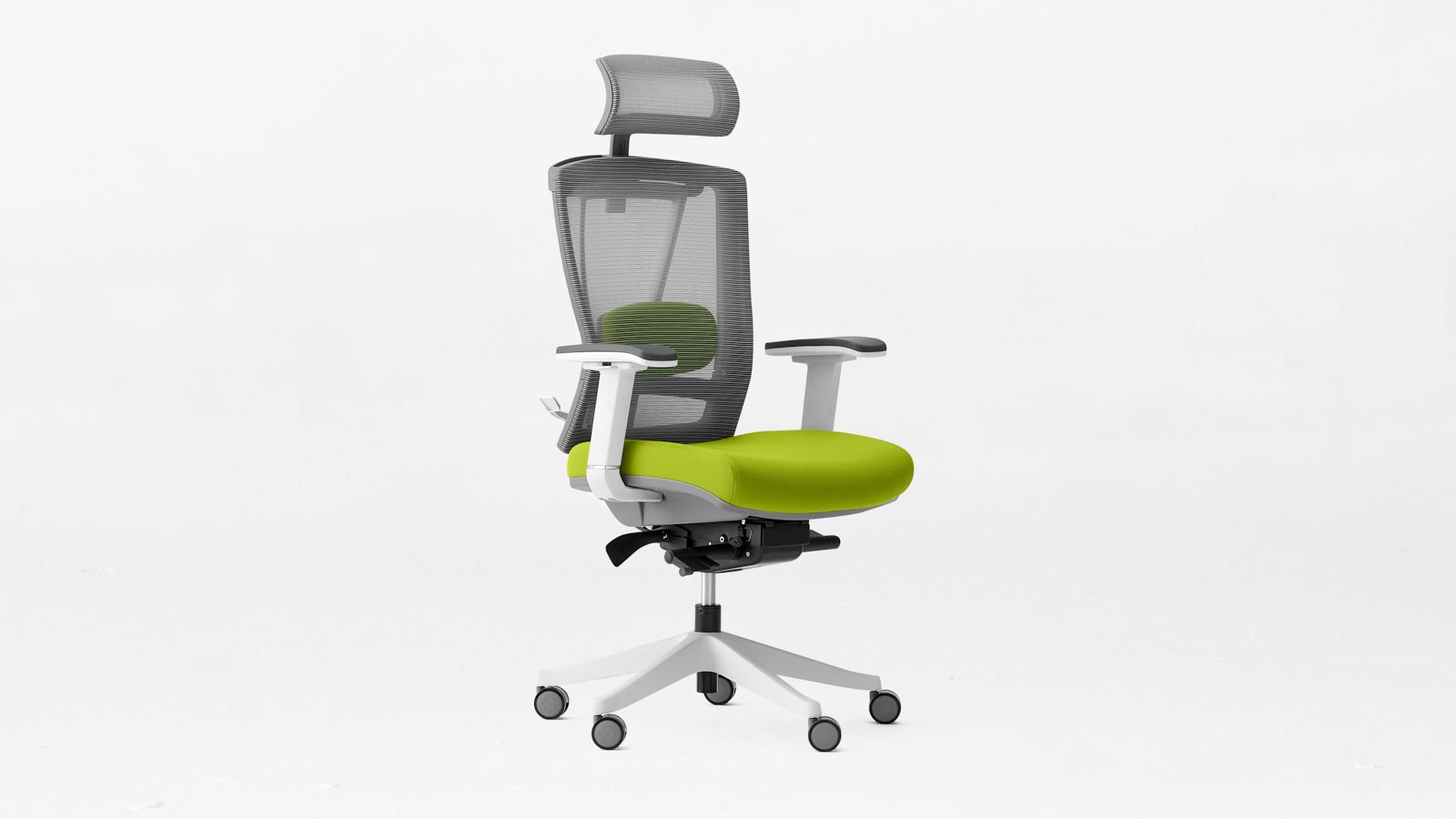 Green Ergonomic Office Chair - Autonomous ErgoChair Pro.