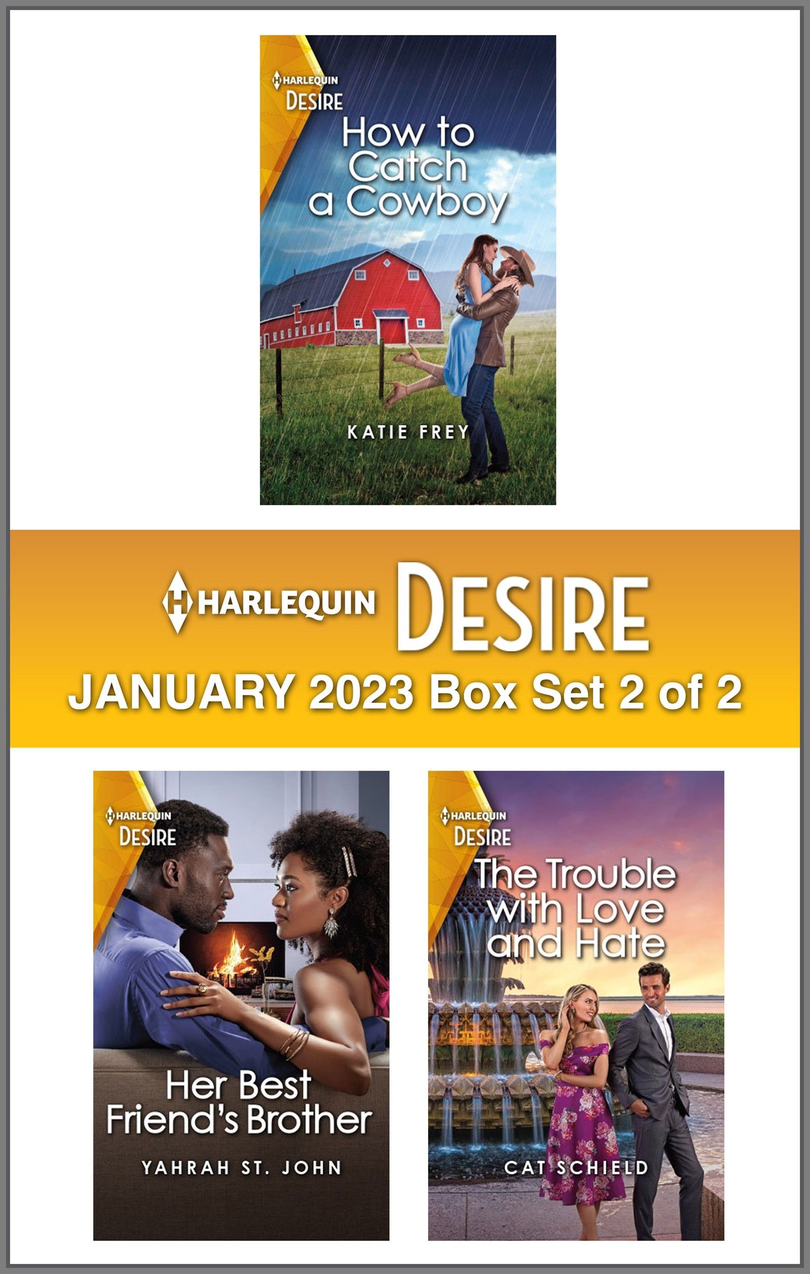 Harlequin Desire January 2023 Box Set 2 of 2 by Katie Frey Read on