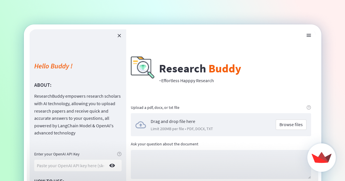 research buddy.app