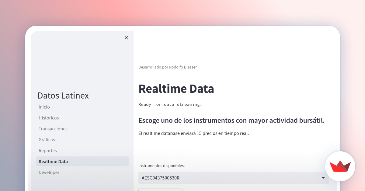 Realtime_Data · Streamlit