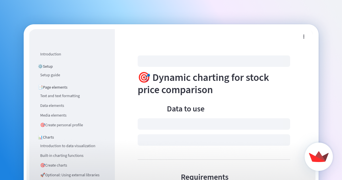 🎯Create dynamic chart