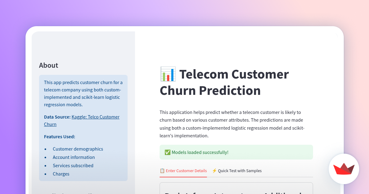 Telecom Customer Churn Prediction